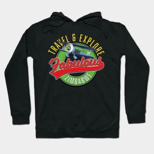 Zimbabwe retro logo. Hoodie